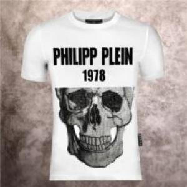 半袖Tシャツ 追跡あり☆入手困難!! フィリッププレイン PHILIPP PLEIN 2025春夏 PHILIPP PLEINブランドコピー 吸汗性に優れ 3色可選