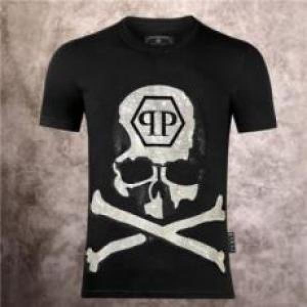 フィリッププレイン PHILIPP PLEIN 高級感ある 2026春夏 半袖Tシャツ PHILIPP PLEINスーパーコピー 人気ランキング 2色可選