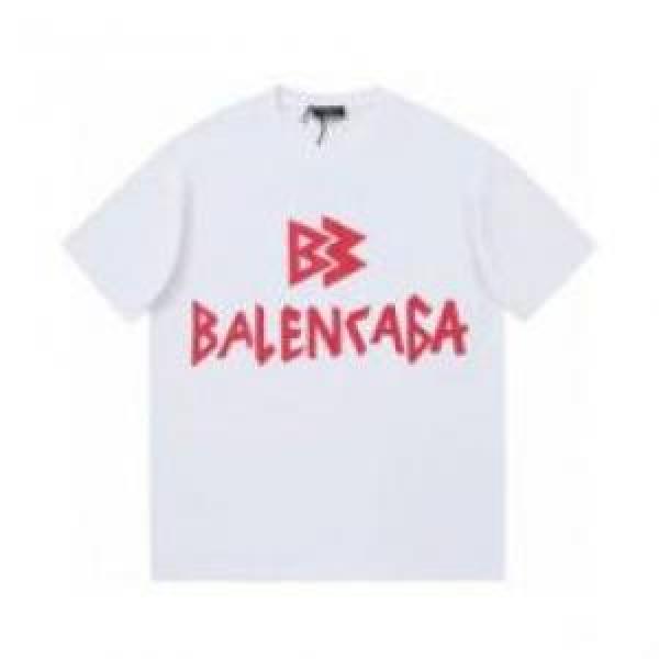 BALENCIAGAコピー セレブ風 バレンシアガコピー 2026 2色可選 もっとも高い人気を誇る 半袖Tシャツ 薄手