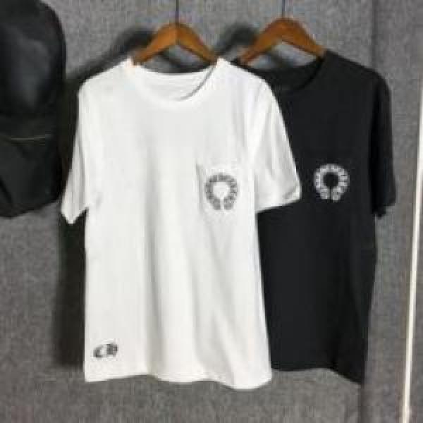 バリエーションに富む クロムハーツコピー 派手 ：比较华丽的  2026  半袖Tシャツ CHROME HEARTSコピー 2色可選