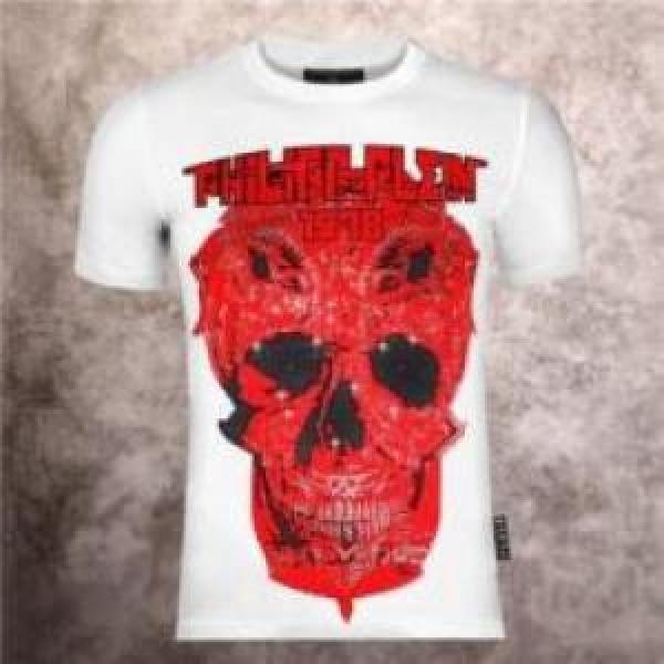 2026春夏 半袖Tシャツ ポップ PHILIPP PLEIN フィリッププレインブランド 偽物 通販 2色可選