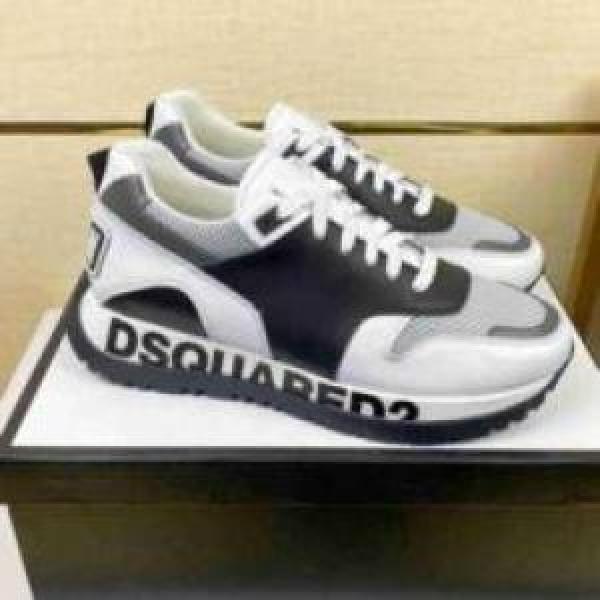 目玉商品 ディースクエアードコピー DSQUARED2コピー スニーカー シューズ  流行を超えた定番シューズ 3色可選 2026
