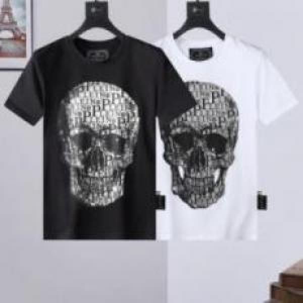 最安値！2025春夏 半袖Tシャツ フィリッププレイン PHILIPP PLEIN フィリッププレインスーパーコピー 2色可選