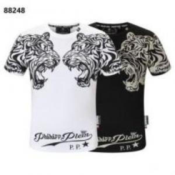 大絶賛！フィリッププレイン PHILIPP PLEIN 2026春夏 半袖Tシャツ PHILIPP PLEIN偽物ブランド 2色可選