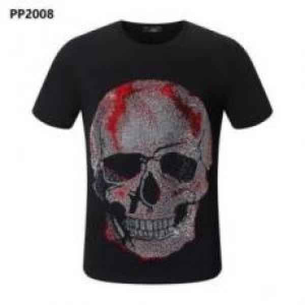 今一番HOTな新品 2026春夏 半袖Tシャツ PHILIPP PLEIN偽物ブランド 5色可選 フィリッププレイン PHILIPP PLEIN