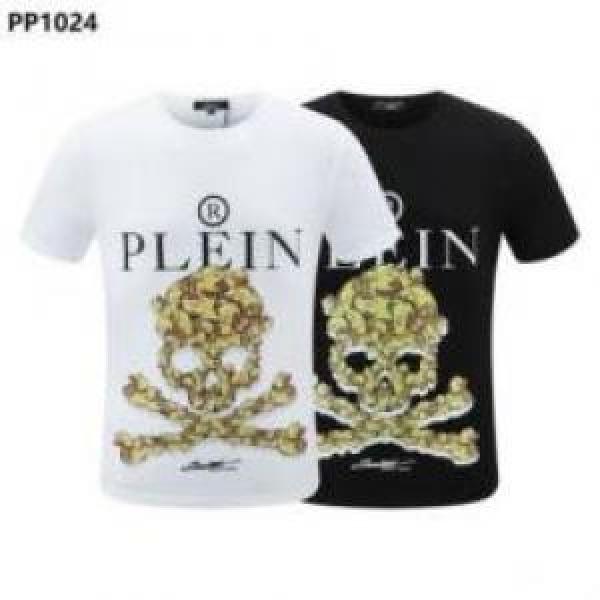 絶大な人気を誇る 半袖Tシャツ フィリッププレインブランド コピー フィリッププレイン PHILIPP PLEIN 2026春夏 シンプルながらゆったりとしたサイズボリュームとハリのある風合いで 2色可選