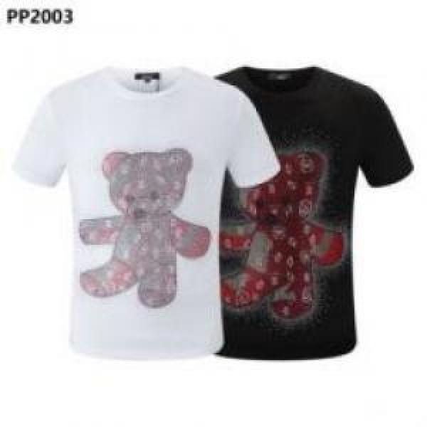 人気商品 フィリッププレイン PHILIPP PLEIN 半袖Tシャツ 2026春夏 PHILIPP PLEINブランドコピー 夏ファッションに必ず大活躍 2色可選
