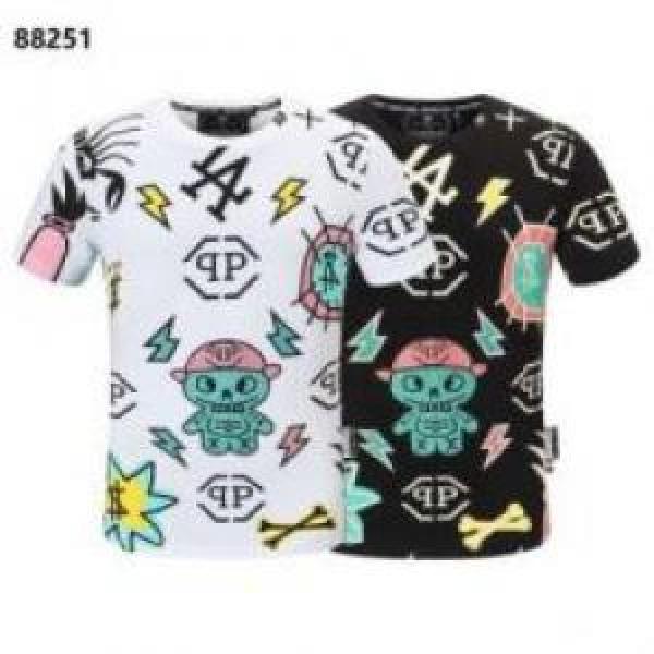 メンズtシャツ  2色可選 ～希少 フィリッププレイン PHILIPP PLEIN 2026春夏 半袖Tシャツ フィリッププレインコピー ブランド