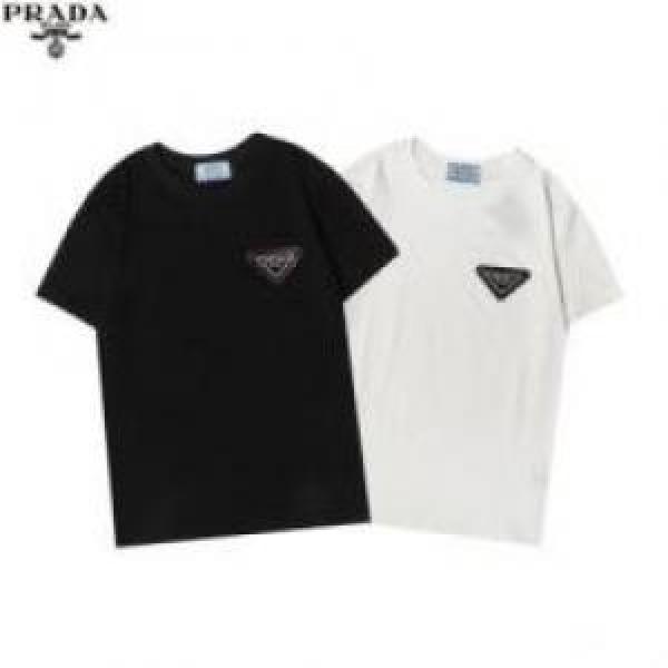 PRADAコピー 2026 完売品 半袖Tシャツ プラダコピー  大人気☆NEW! 2色可選