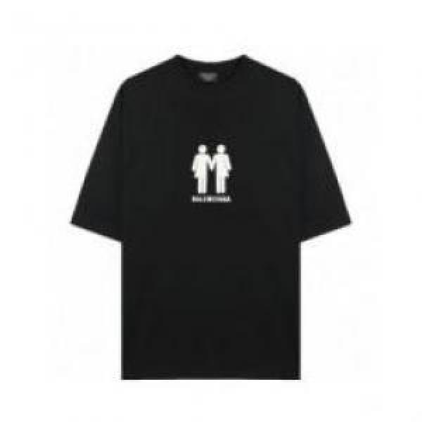 爆買い得価 BALENCIAGAコピー 半袖/Tシャツ 2色可選 お得人気セール バレンシアガブランド 偽物 通販 大特価！