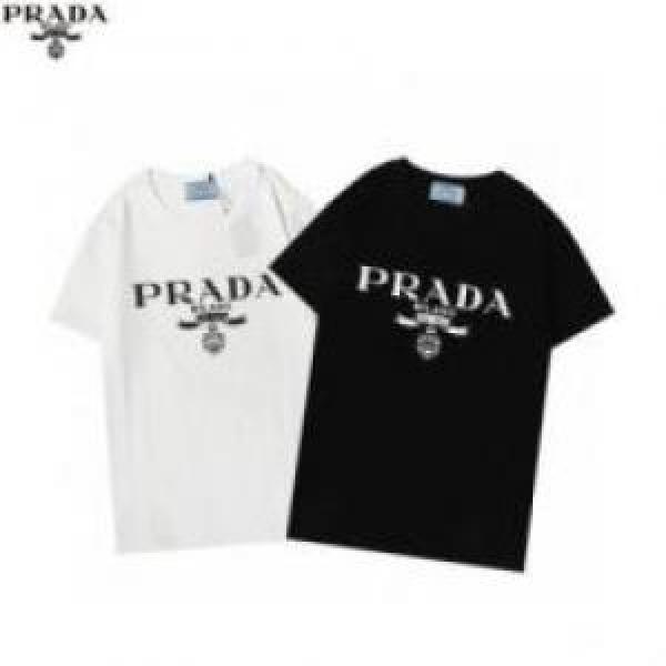 気軽にカジュアルに使える  2026  プラダコピー高級感ある  PRADAコピー 半袖Tシャツ 2色可選