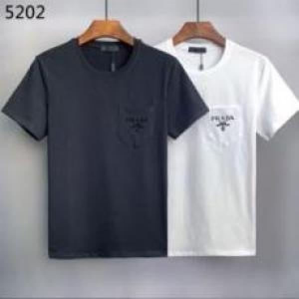 プラダコピー 快適な着心地 2色可選 PRADAコピー 高品質 2026 半袖Tシャツ