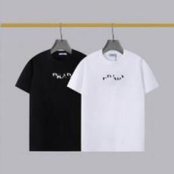柔らかい手触り PRADAコピー 半袖Tシャツ プラダコピー 超人気美品◆ 2色可選  2026