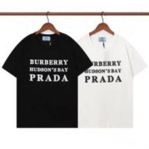 2色可選 2026 半袖Tシャツ 着心地満点 PRADAコピー プラダコピー 人気 ランキング