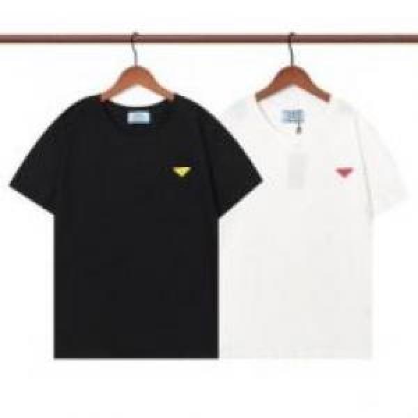プラダコピー 超目玉 2色可選 PRADAコピー 2026 半袖Tシャツ 優しいフィット感