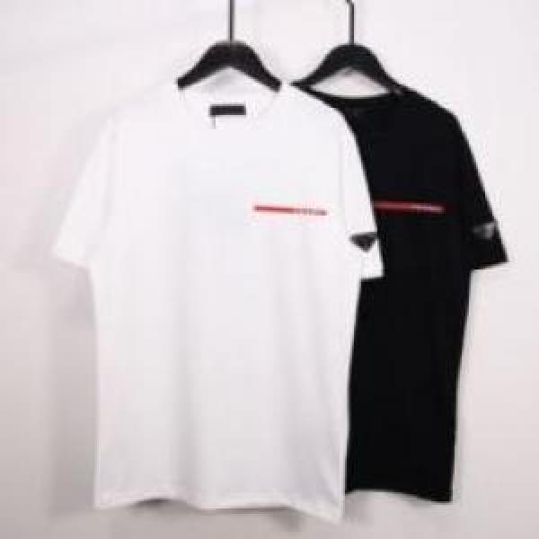 半袖Tシャツ プラダコピー 重宝するアイテム  2026  お買得 2色可選 PRADAコピー