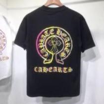 2026 柔らかい手触り CHROME HEARTSコピー 個性的 半袖Tシャツ クロムハーツコピー 2色可選