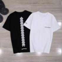 クロムハーツコピー 快適な着心地  半袖Tシャツ CHROME HEARTSコピー  2色可選 2026 スタイリッシュな印象