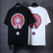 スタイリッシュな印象  2色可選 2026 CHROME HEARTSコピー 快適な着心地 クロムハーツコピー 半袖Tシャツ
