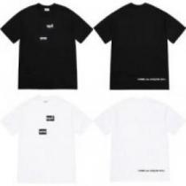 SUPREMEコピー 2026  肌触りの気持ちい? シュプリーム コピー 2色可選 半袖Tシャツ Split Box Logo Tee 18FW