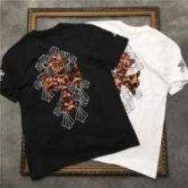 着回し度抜群 人気新品★超特価★ 2色可選 2026 CHROME HEARTSコピー 半袖Tシャツ クロムハーツコピー
