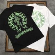 カッコいい印象を付ける 希少価値大！ 2色可選  CHROME HEARTSコピー 半袖Tシャツ クロムハーツコピー 2026