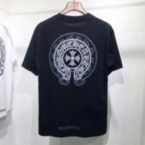 2色可選 2026 気軽にカジュアルに使える クロムハーツコピー CHROME HEARTSコピー 高品質 人気 半袖Tシャツ