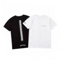 2色可選 クロムハーツコピー デザイン性の高い 半袖Tシャツ 2026 CHROME HEARTSコピー クールビズ