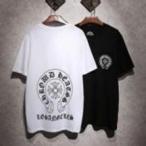 2色可選 高品質 人気  2026 クロムハーツコピー 半袖Tシャツ 気軽にカジュアルに使える CHROME HEARTSコピー