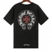 CHROME HEARTSコピー 2色可選 2026 クロムハーツコピー 個性的 半袖Tシャツ 柔らかい手触り