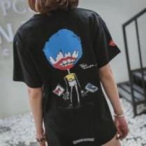 2026 魅力ファッション 半袖Tシャツ CHROME HEARTSコピー カジュアル 2色可選 クロムハーツコピー