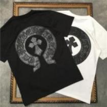 クロムハーツコピー 2026 自然な肌触り CHROME HEARTSコピー 半袖Tシャツ 2色可選 お洒落に魅せる