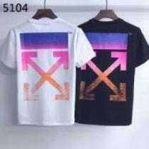 魅惑 2025 肌触りの気持ちい〜 オフホワイトコピー  半袖Tシャツ 2色可選 OFF-WHITEコピー