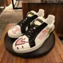 ナチュラルな素材感 2026 ドルチェ＆ガッバーナコピー シューズ Dolce&Gabbanaコピー お洒落自在 カジュアルシューズ