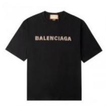 肌触りのいい 2色可選 バレンシアガコピー 2026 乾きやすい 半袖Tシャツ BALENCIAGAコピー