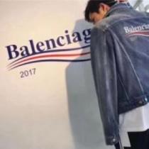 BALENCIAGAコピー ダメージジャケット バレンシアガコピー 風合いの出る トップス デニムジャケット2026
