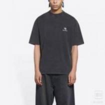 バレンシアガコピー 今一番HOTな新品 BALENCIAGAコピー 2025 半袖Tシャツ カジュアル