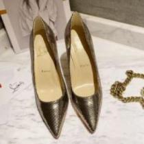 優しい色合い 2色可選 クリスチャンルブタンコピー シューズ ハイヒール 2026 Christian Louboutinコピー 歩きやすい　疲れない　痛くない