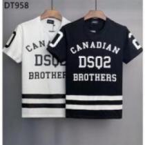 数に限りがある ディースクエアードコピー 薄手 DSQUARED2コピー  半袖Tシャツ 2026 2色可選 デザイン性の高い