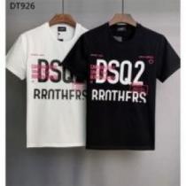 縦には伸びにくい ディースクエアードコピー 2色可選 存在感のある 半袖Tシャツ  DSQUARED2コピー 2025