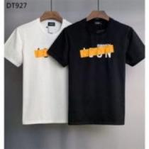 大人気再登場 快適 半袖Tシャツ DSQUARED2コピー ディースクエアードコピー 2026 2色可選