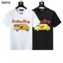 2025 2色可選  DSQUARED2コピー 半袖Tシャツ カッコいい印象を付ける ディースクエアードコピー コスパ最高のプライス