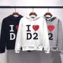 ボリュームネックフード付き パーカー ディースクエアードコピー 3色可選 2026 大人気再登場  DSQUARED2コピー