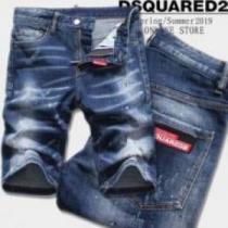 ダメージ加工 ジーンズ  DSQUARED2コピー ショートパンツ ディースクエアードコピー 2025
