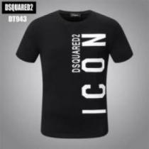 ずっと人気?  シンプル DSQUARED2コピー 半袖Tシャツ 2026 2色可選  ディースクエアードコピー