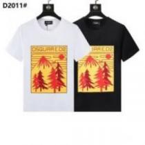 大絶賛！ 半袖Tシャツ ディースクエアードコピー デザイン性の高い 2026 2色可選  DSQUARED2コピー