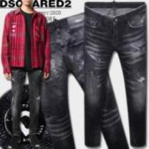 ジーンズ DSQUARED2コピー 2026 テーパードジーンズ ファション性の高い ディースクエアードコピー