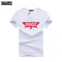 カッコいい印象を付ける ディースクエアード DSQUARED2 ブランド 偽物 通販 半袖Tシャツ 2026春夏 売れ筋！ 2色可選