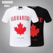 ◆モデル愛用◆ 半袖Tシャツ ディースクエアード偽物ブランド おしゃれも譲れない 2色可選 ディースクエアード DSQUARED2 2026春夏