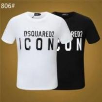 半袖Tシャツ 格安！ 2色可選 ディースクエアード DSQUARED2偽物ブランド 2026春夏 頑丈な素材